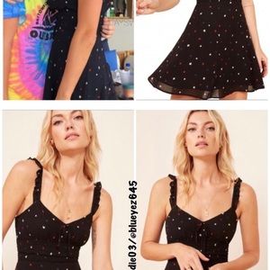 Reformation “Elyse” star-print dress worn by Taylor Swift! Size 2.